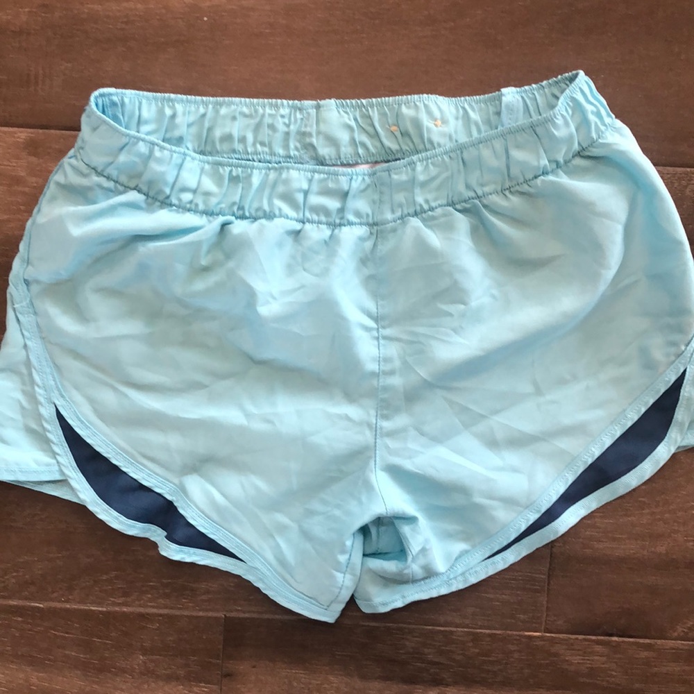 Lined girls running shorts